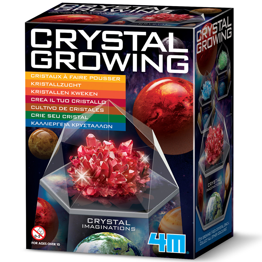 Cristaux à faire pousser - Rouge ( BIL ) - JEUX DE SCIENCE - 4m