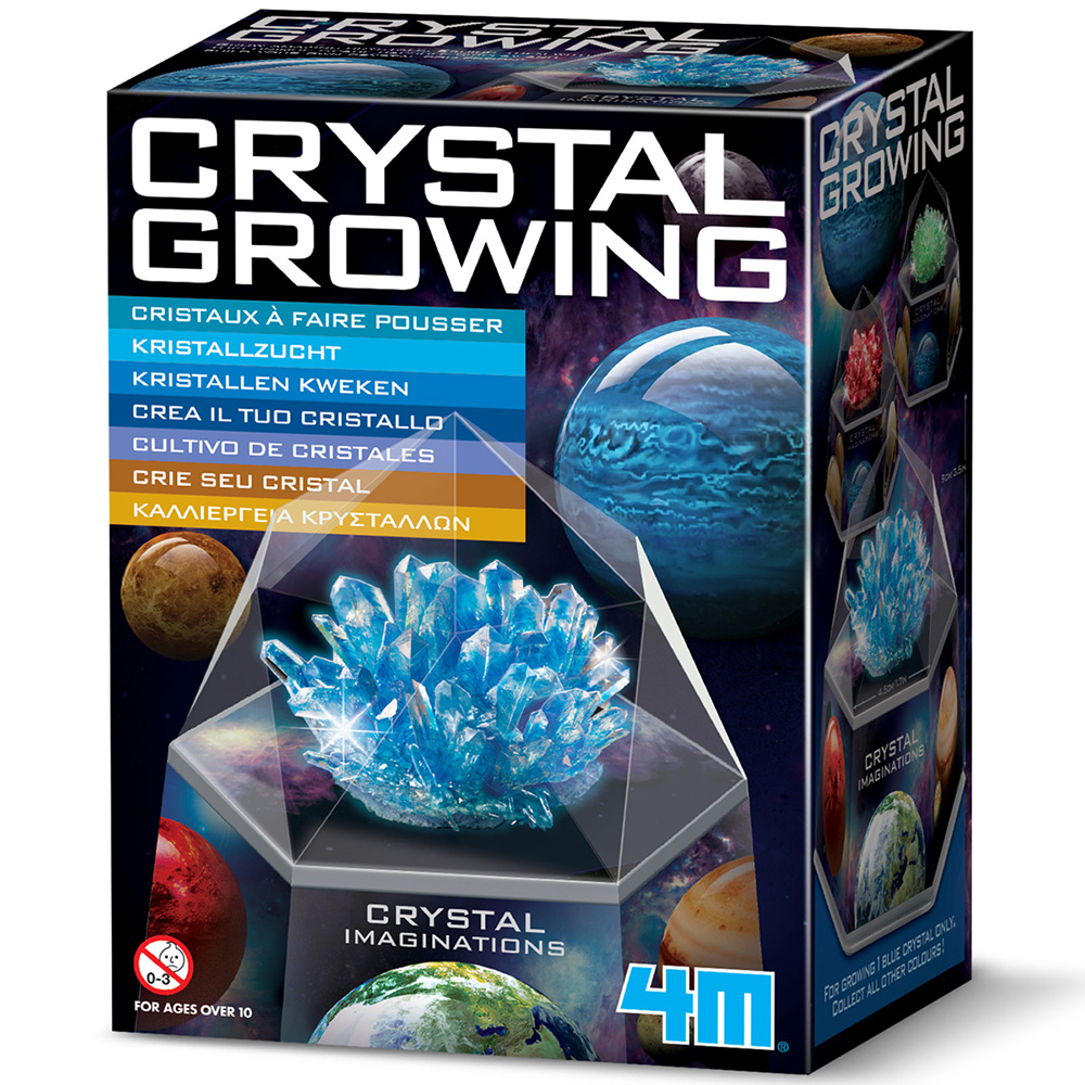 Cristaux a faire pousser - Bleu ( BIL ) - JEUX DE SCIENCE - 4m