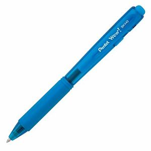 STYLO RETRACTABLE TURQUOISE MEDIUM - INSTRUMENTS D'ECRITURE - PENTEL