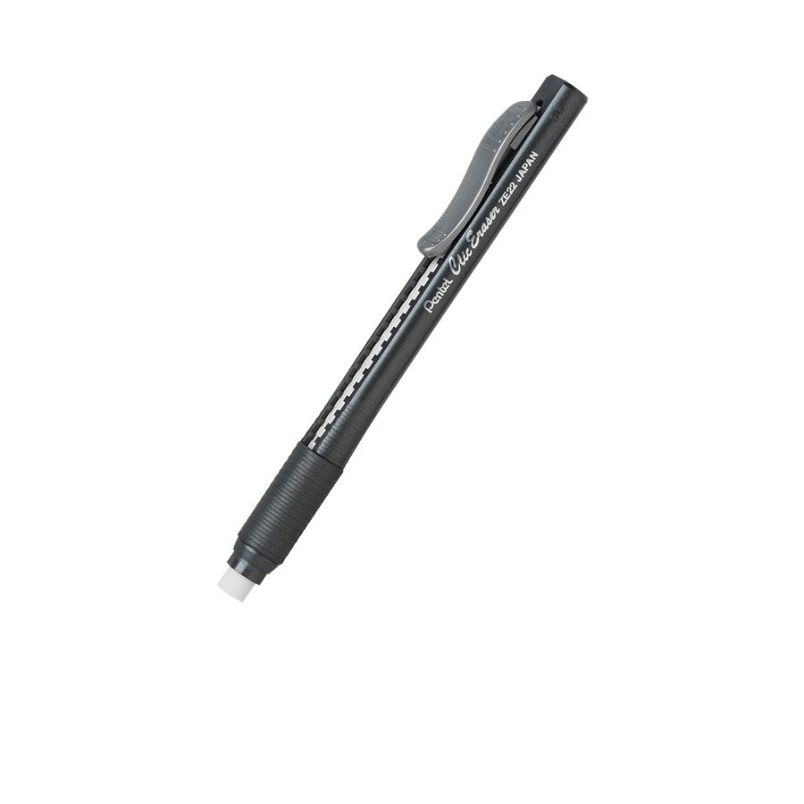 EFFACE CRAYON " CLIC ERASER " NOIR - INSTRUMENTS D'ECRITURE - PENTEL