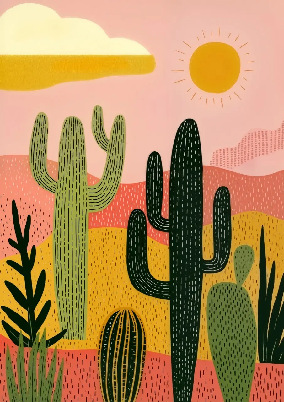 Pico - Cactus Boho 1000 pcs - 1000 PIÈCES - PICO