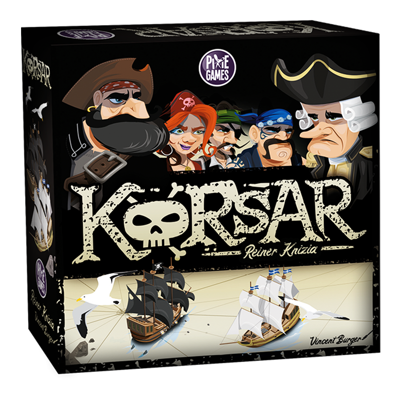 KORSAR (VF) - JEUX DE STRATEGIE & DE TABLE - PIXIE GAMES