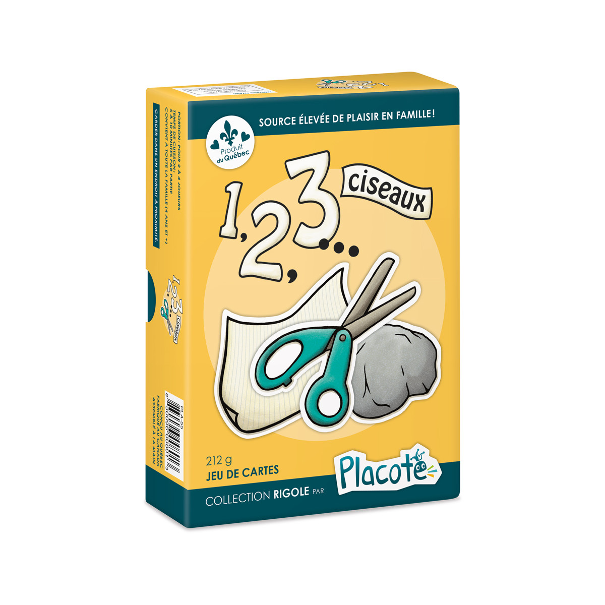 1.2.3...CISEAUX - JEUX ÉDUCATIF - PLACOTE