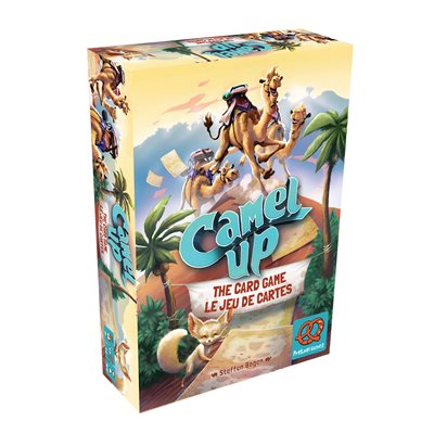 CAMEL UP - LE JEU DE CARTE (ML) - JEUX DE STRATEGIE & DE TABLE - PRETZEL GAMES