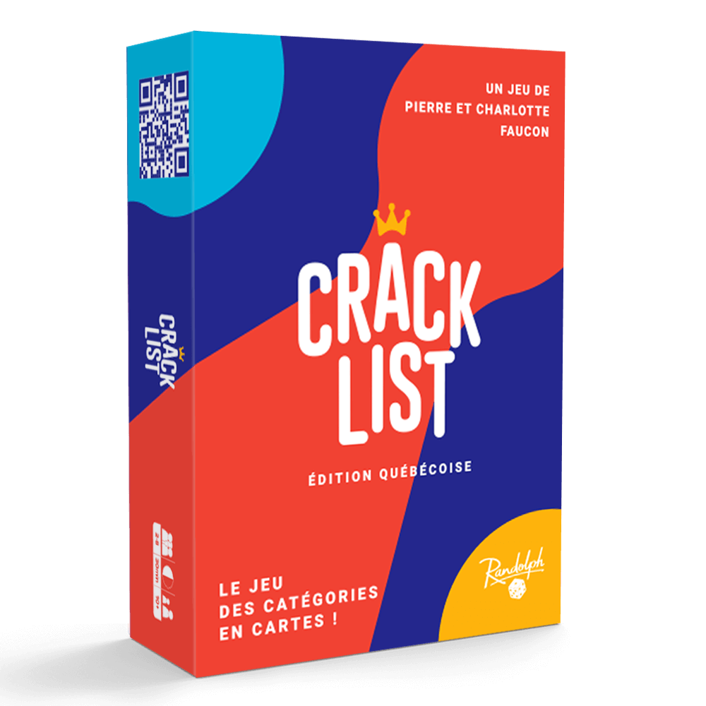 Crack List - Version Québecoise ( fr ) - JEUX DE CARTES & DE VOYAGE - RANDOLPH