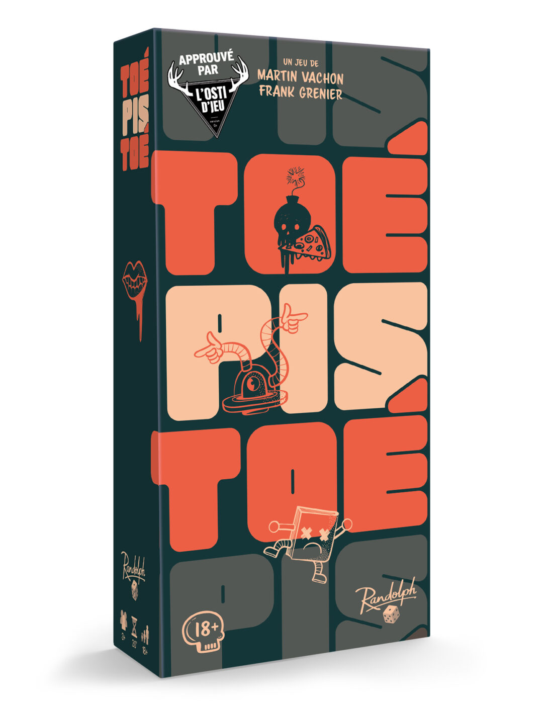 TOE PIS TOE - FR - JEUX DE PARTY & D'AMBIANCE - RANDOLPH