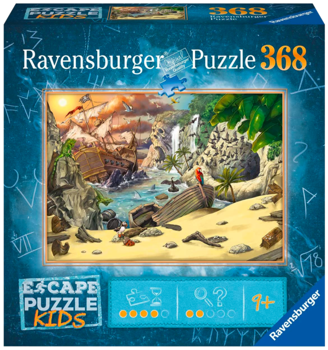 CASSE-TETE 368 PIRATES - 368 PIÈCES - RAVENSBURGER