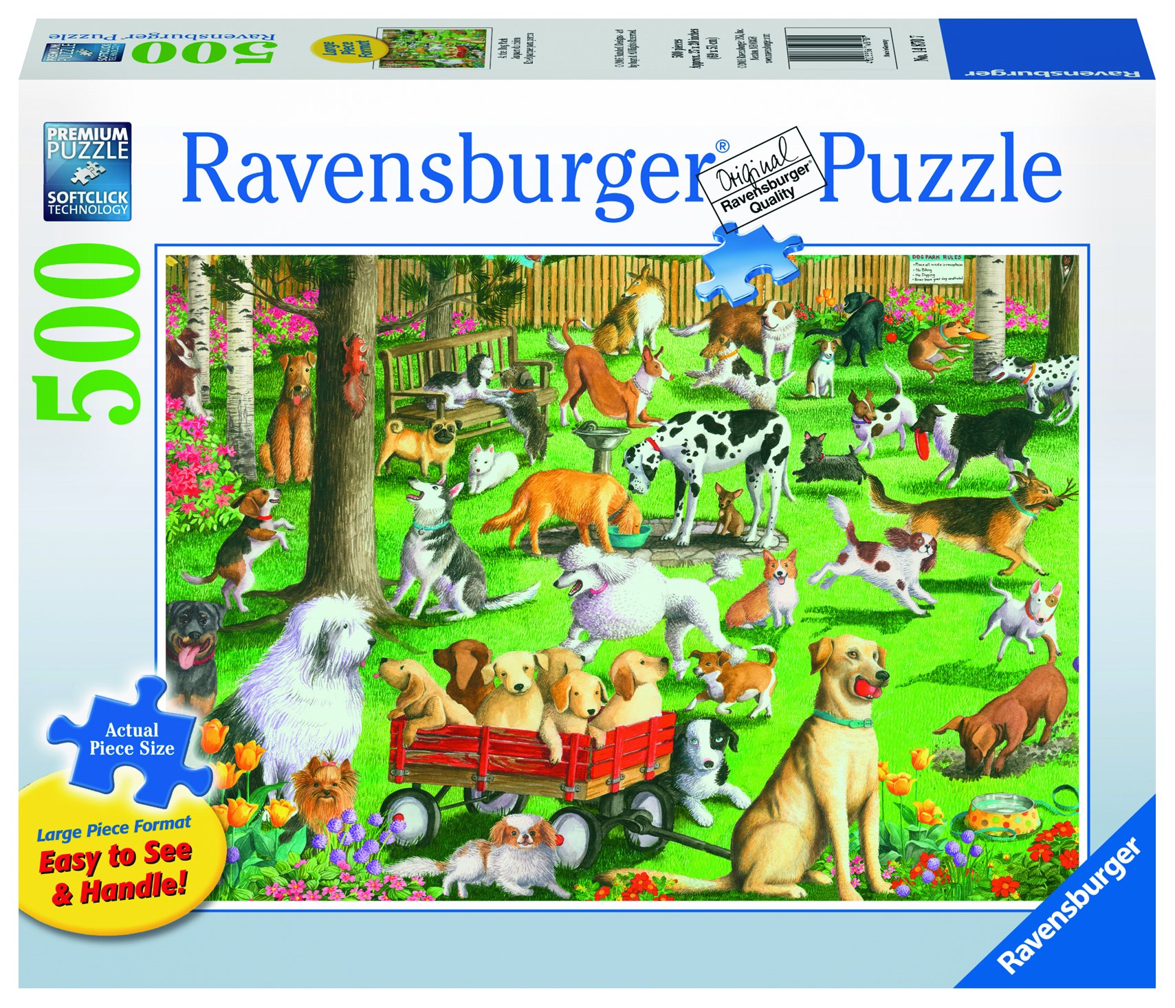 CASSE-TETE 500XL AU PARC DU CHIEN - CASSE-TETE ADULTE - RAVENSBURGER