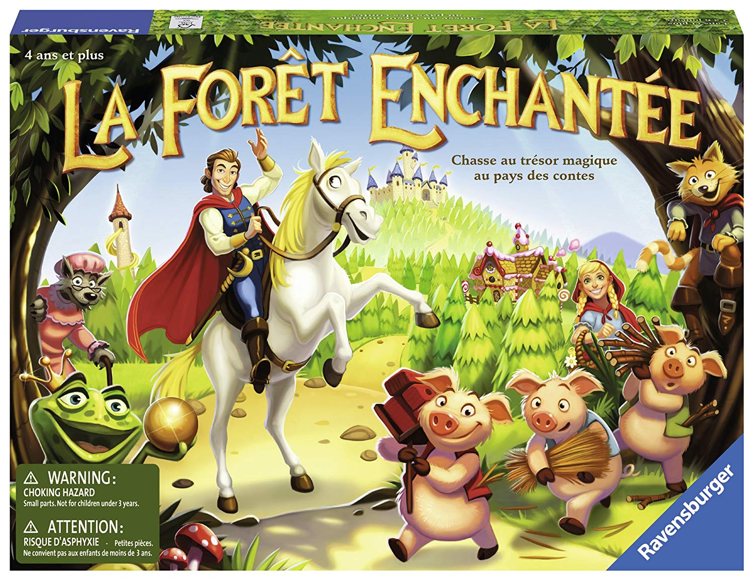 LA FORET ENCHANTEE - JEU 4-7 - RAVENSBURGER
