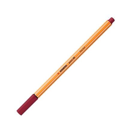 STABILO - POINT 88, ROUGE POURPE - Stabilo Pen 88 - Feutre rouge pourpe - STABILO