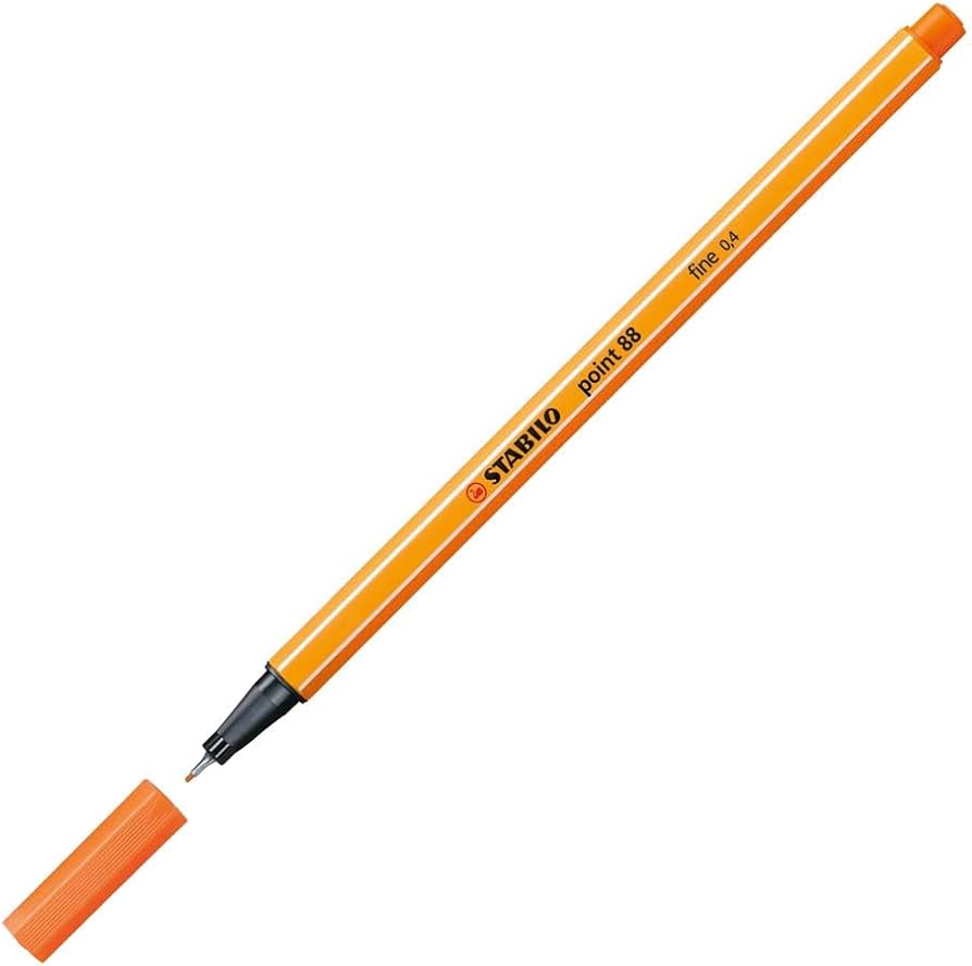 STABILO - POINT 88, ORANGE - INSTRUMENTS D'ECRITURE - STABILO