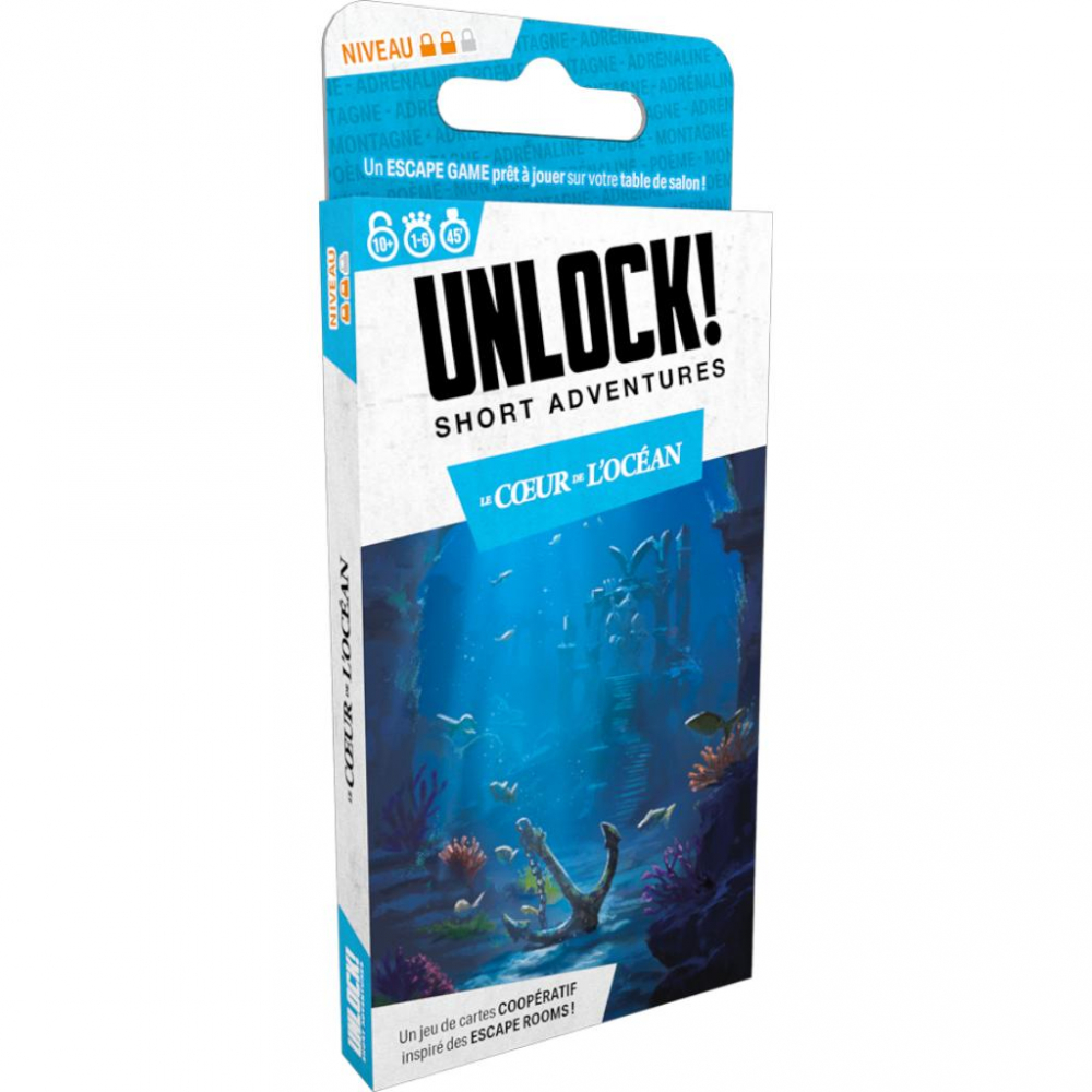 UNLOCK! le Coeur de l'Ocean (FR) - JEUX DE PARTY & D'AMBIANCE - SPACE COWBOYS