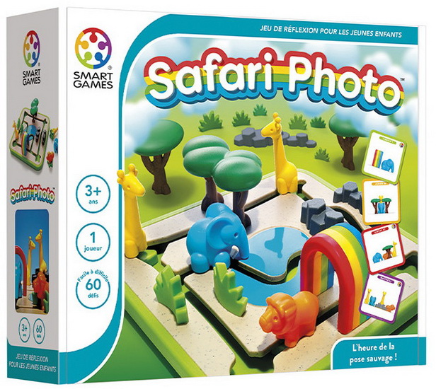 SAFARI PHOTO - JEUX DE LOGIQUE & PATIENCE - SMART GAMES