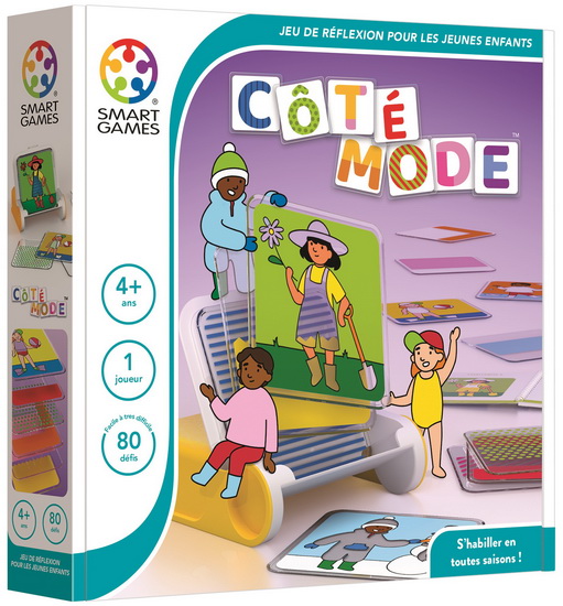 CÔTÉ MODE - JEUX DE LOGIQUE & PATIENCE - SMART GAMES