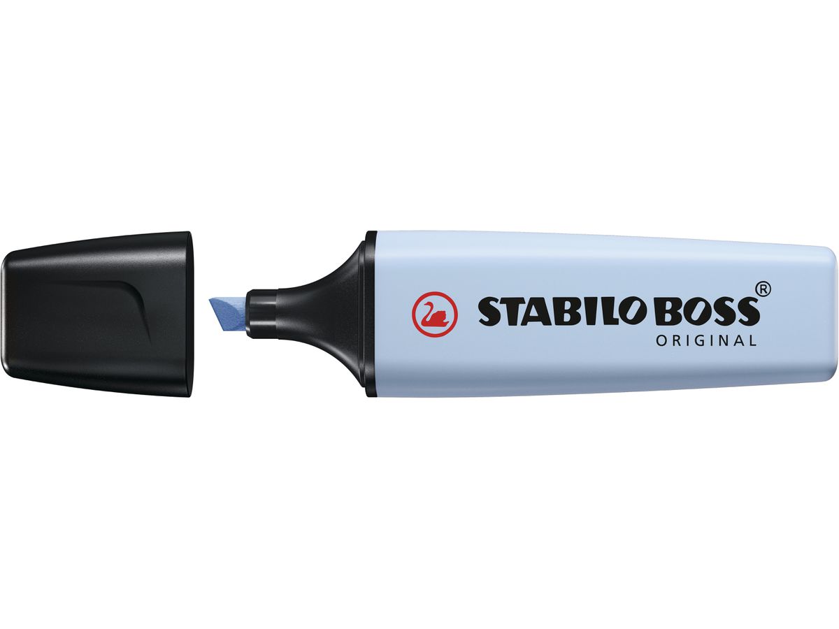 STABILO - SURLIGNEUR BOSS BLEU CLAIR - INSTRUMENTS D'ECRITURE - STABILO