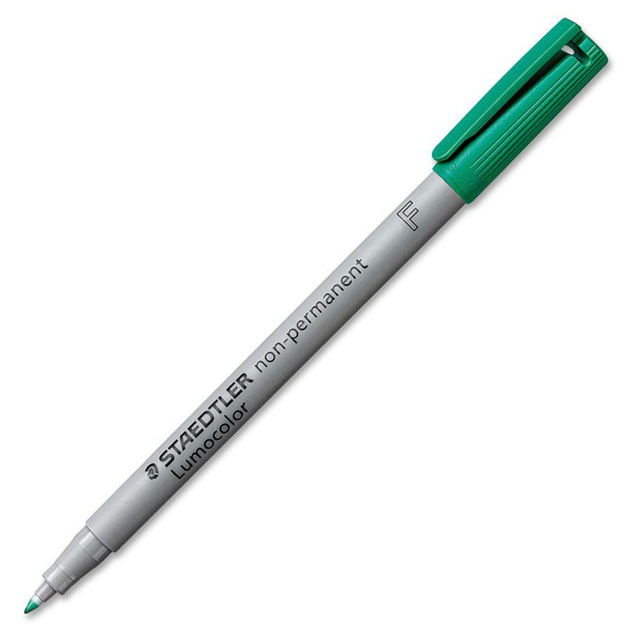 MARQUEUR AUDIO. FIN LAVABLE VERT - INSTRUMENTS D'ECRITURE - STAEDTLER-MARS