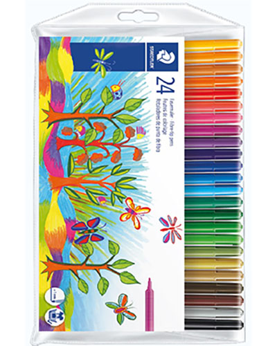 FEUTRES DE COLORIAGE (24) - INSTRUMENTS D'ECRITURE - STAEDTLER-MARS