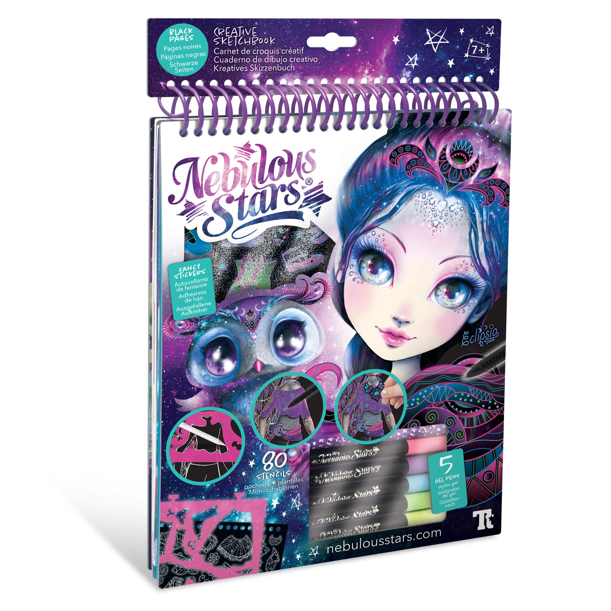 CARNET DE CROQUIS CREATIF ECLIPSIA - PROJET DE BRICOLAGE - NEBULOUS STAR