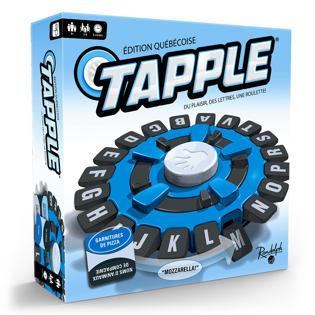 Tapple - Édition Québécoise ( FR ) - JEUX DE PARTY & D'AMBIANCE - RANDOLPH