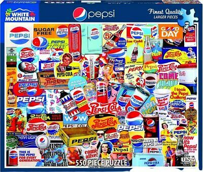CASSE-TETE 500 PEPSI - 500 PIÈCES - WHITE MOUNTAIN
