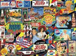 CASSE-TETE 1000 VINTAGE PEPSI - 1000 PIÈCES - WHITE MOUNTAIN