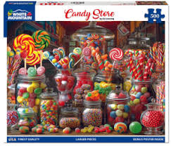 White Mountain - Magasin de bonbons, 500 - 999 PIECES ET MOINS - WHITE MOUNTAIN