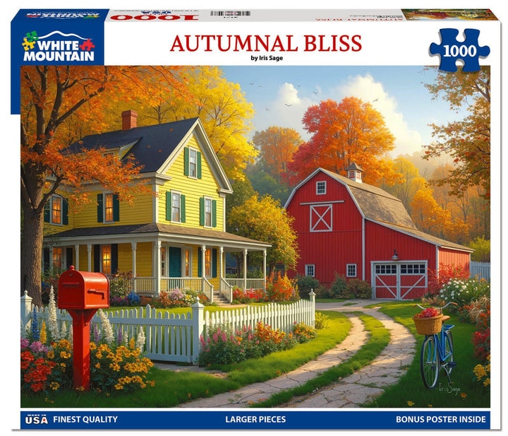 White Mountain - Autumnal bliss, 1000 - 1000 PIÈCES - WHITE MOUNTAIN