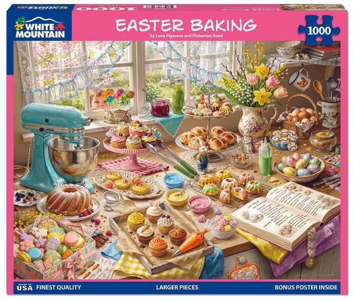 White Mountain - Easter Baking, 1000pces - 1000 PIÈCES - WHITE MOUNTAIN