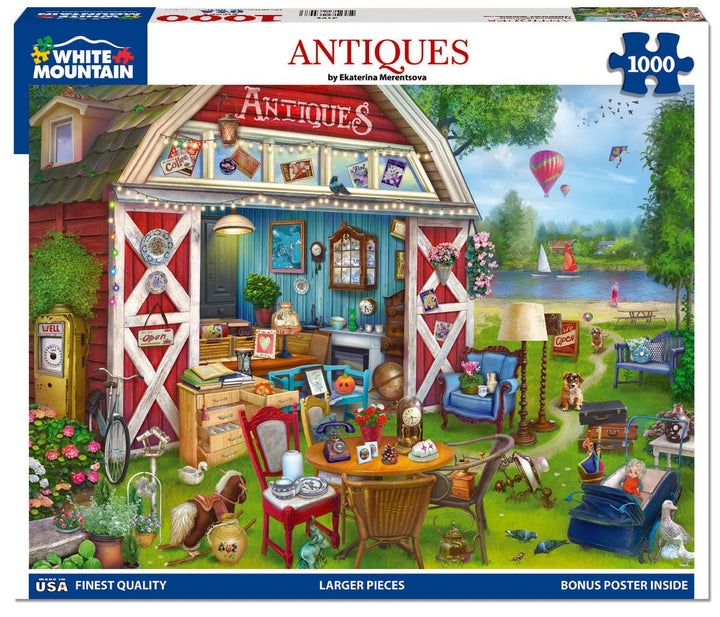 White Mountain - Antiques, 1000 - 1000 PIÈCES - WHITE MOUNTAIN