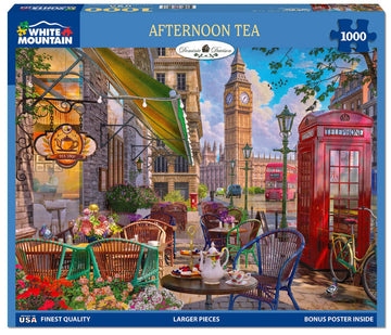 White Mountain - Afternoon tea, 1000 - 1000 PIÈCES - WHITE MOUNTAIN