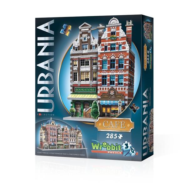 CASSE-TÊTE 3D COLL. URBANIA CAFE - CASSE-TÊTE ADULTES - WREBBIT